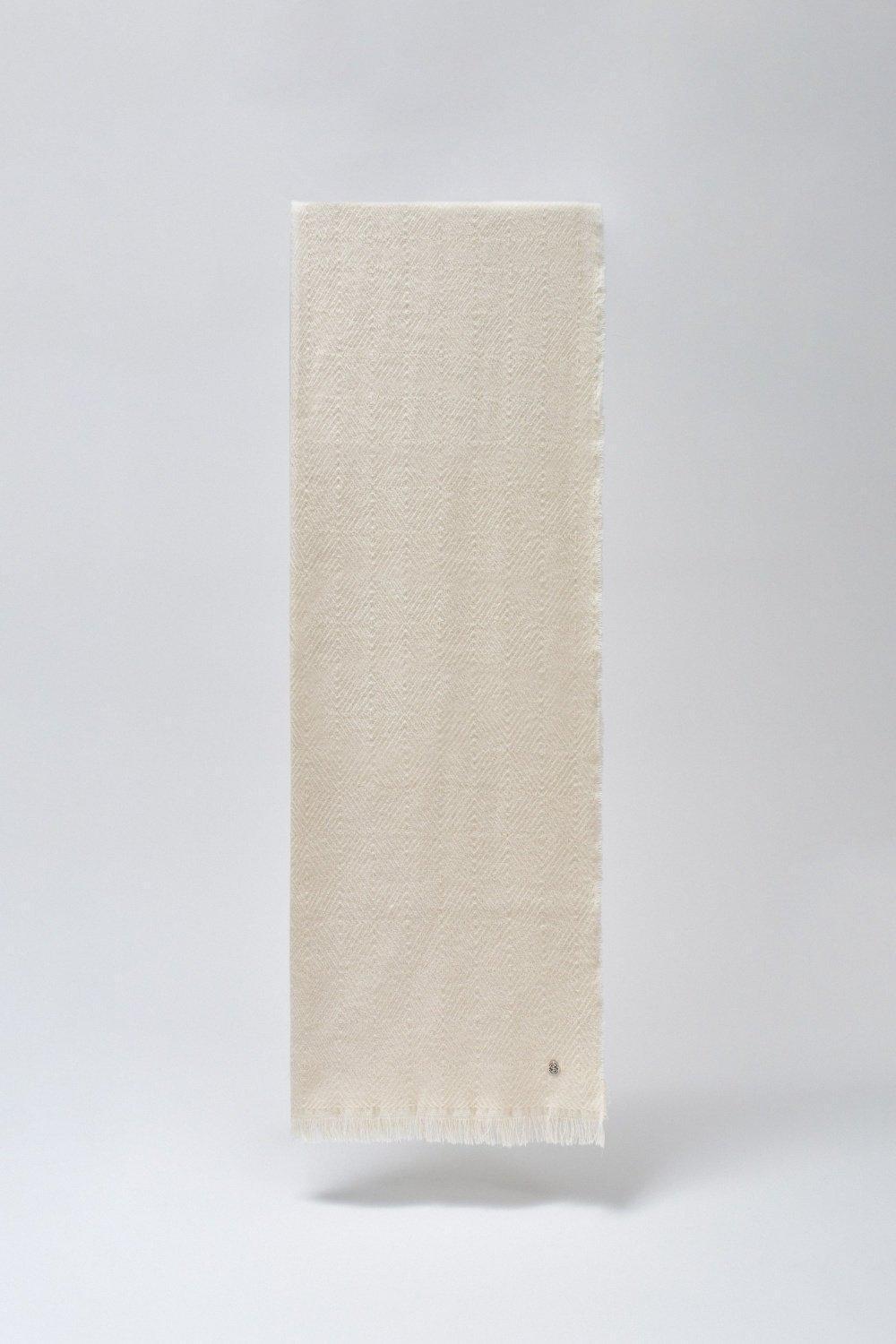 Scarf With Lurex, Pearl, large image number 4