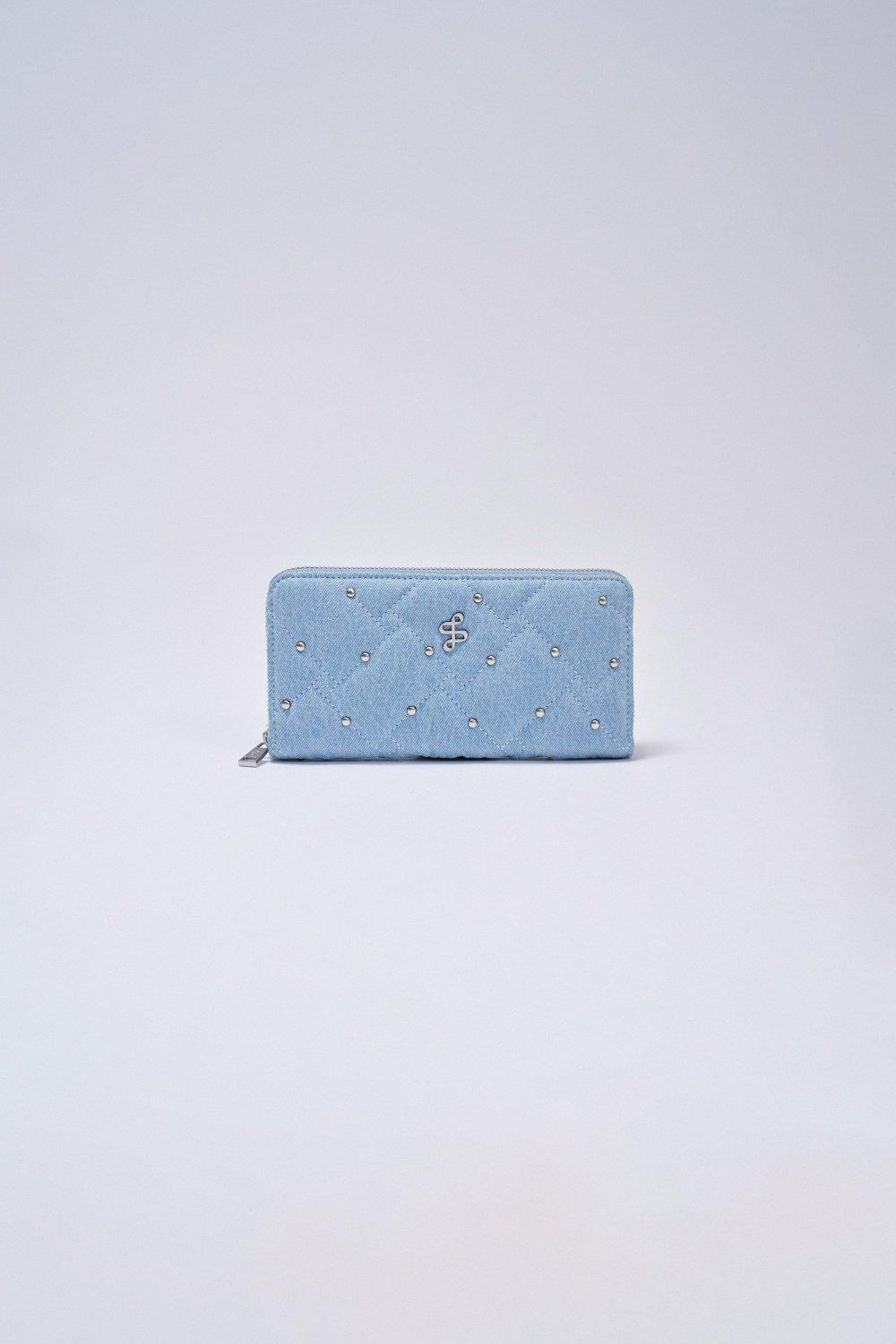 Denim Wallet&nbsp;, Blue, medium