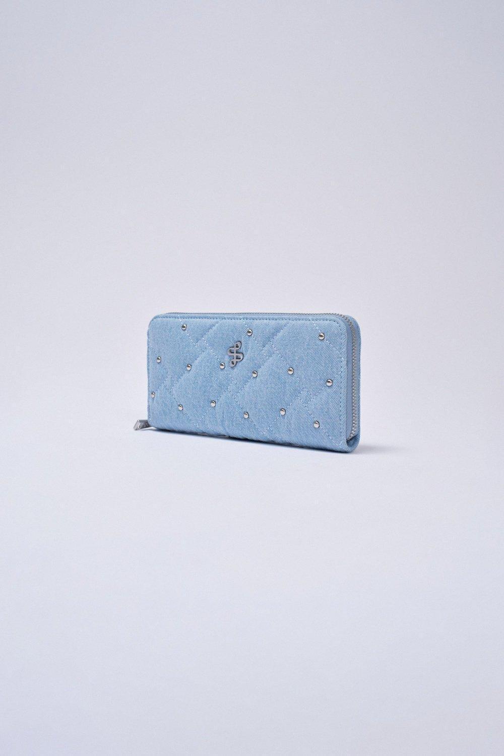 Denim Wallet&nbsp;, Blue, medium