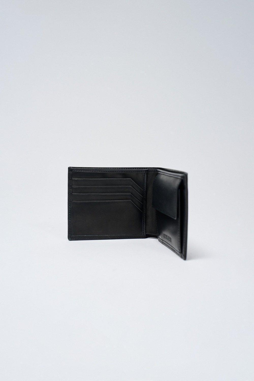 Black Leather Wallet, No Colour, large image number 1