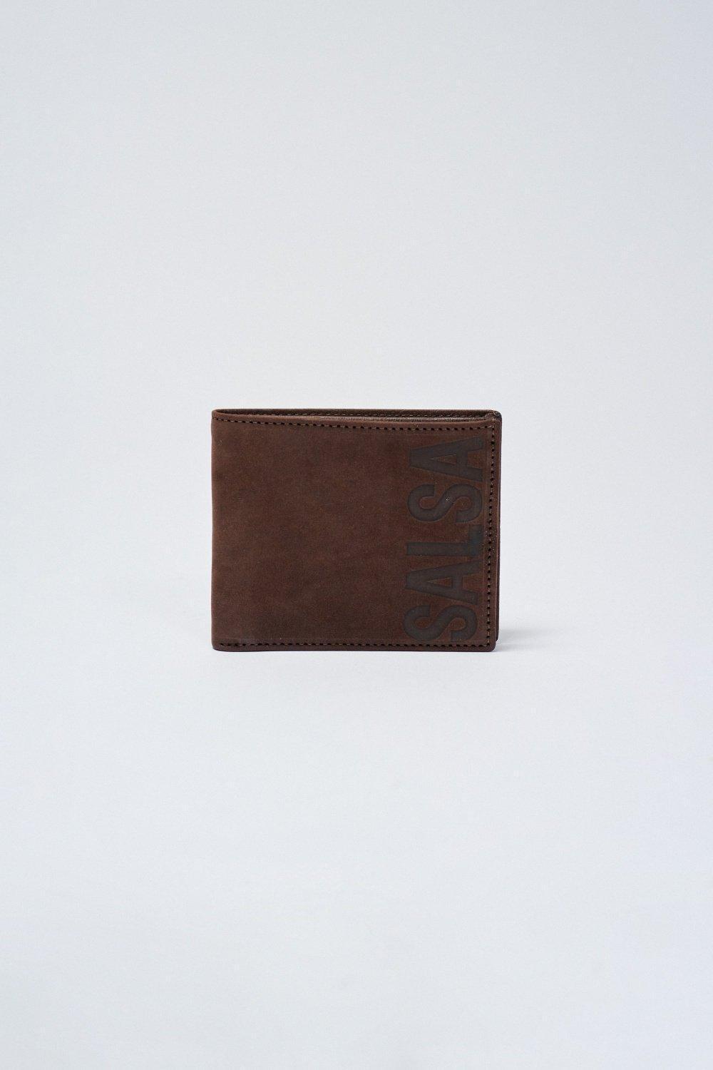 Leather Wallet , Brown, medium