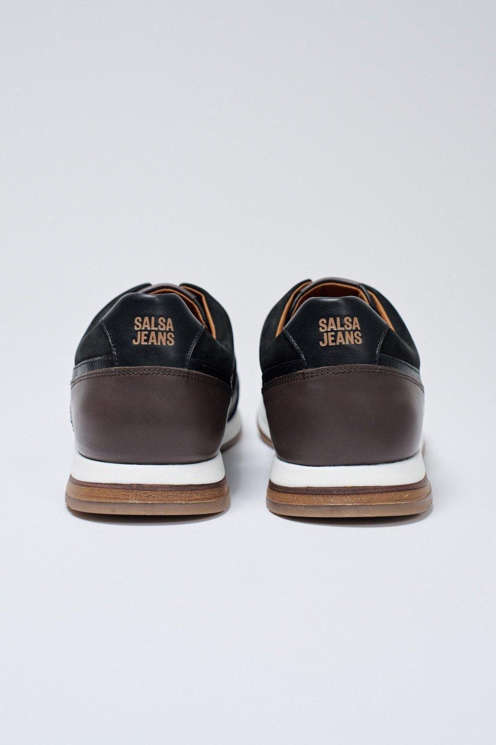 Black Suede Sneakers, , large image number 4