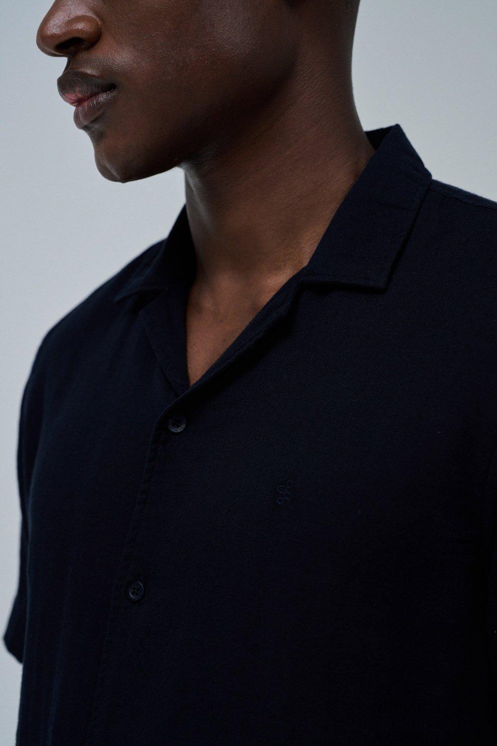 Solid Casual Vacation Shirt, , large image number 4