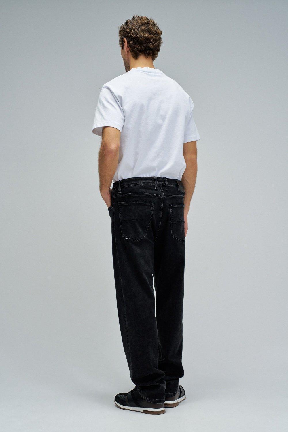 Loose Fit S-Activ Jeans, Black, large image number 3