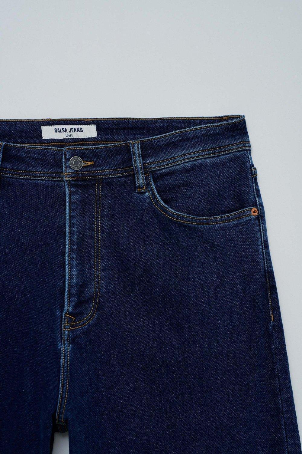 Loose Fit S-Activ Jeans, Navy, medium