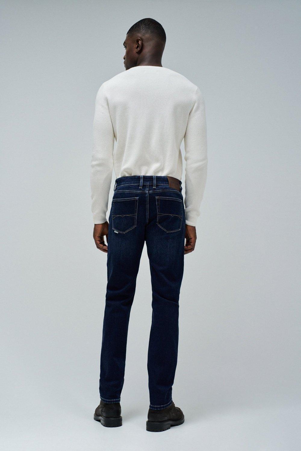 BLUE SLIM FIT JEANS, , large image number 3
