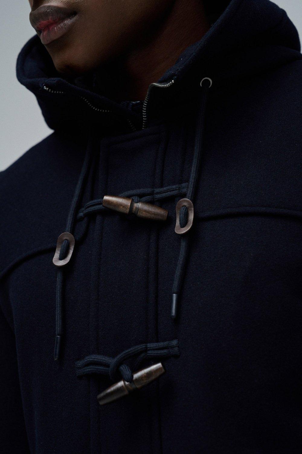 Canadian Wool Trench Coat, Navy, large image number 4