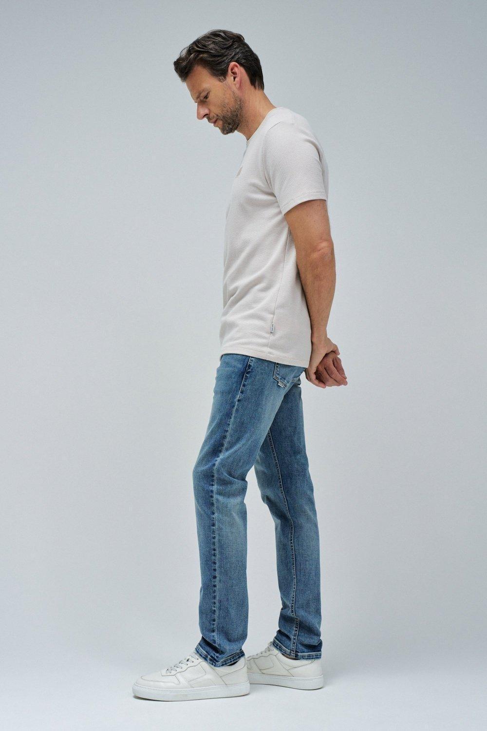 T-Shirt With Texture, Beige, medium