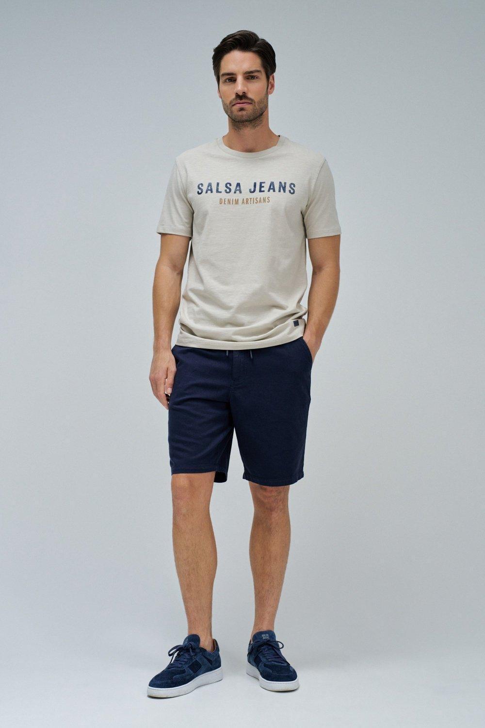 T-Shirt With Branding, , large image number 1