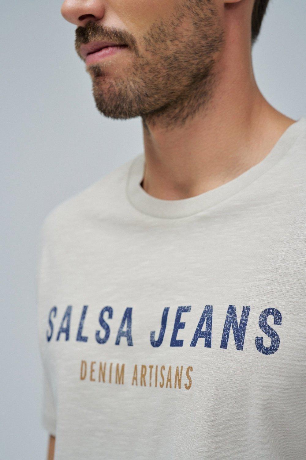 T-Shirt With Branding, , large image number 4