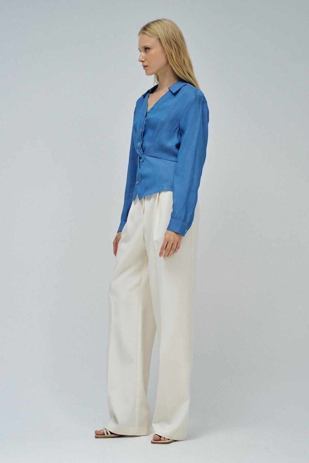 Lightdenim Blouse&nbsp;, Navy, medium