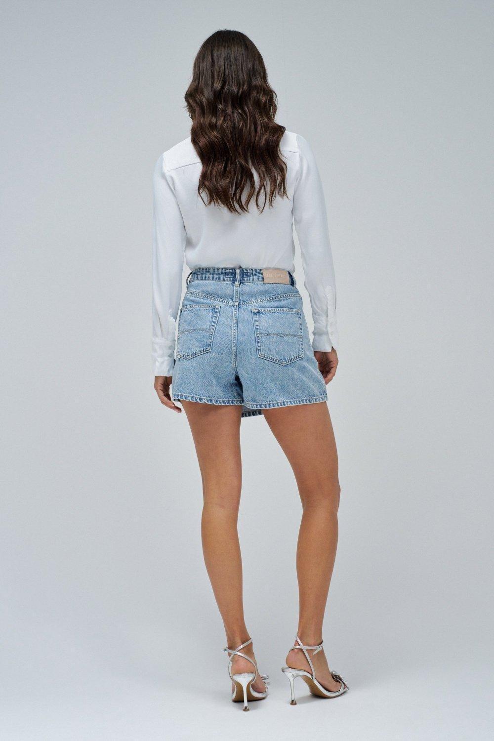 Skort In Light Denim&nbsp;, Blue, large image number 3