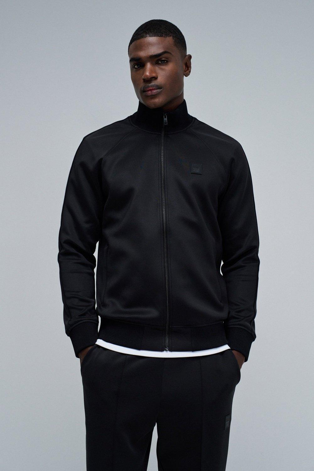 Bomber Jacket, Black, large image number 0