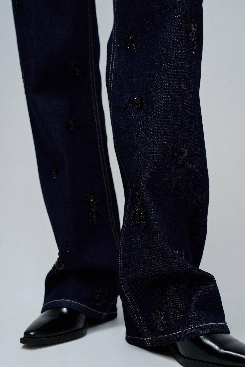 True Straight Jeans, Navy, large image number 4