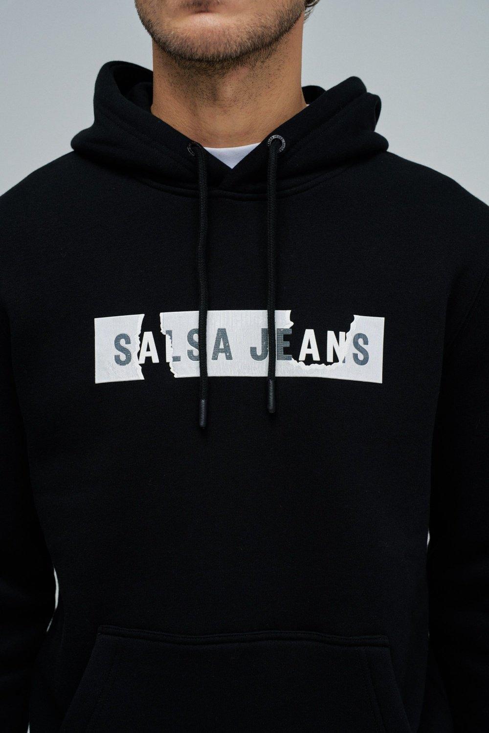 Hoodie Com Branding, Black, large image number 4