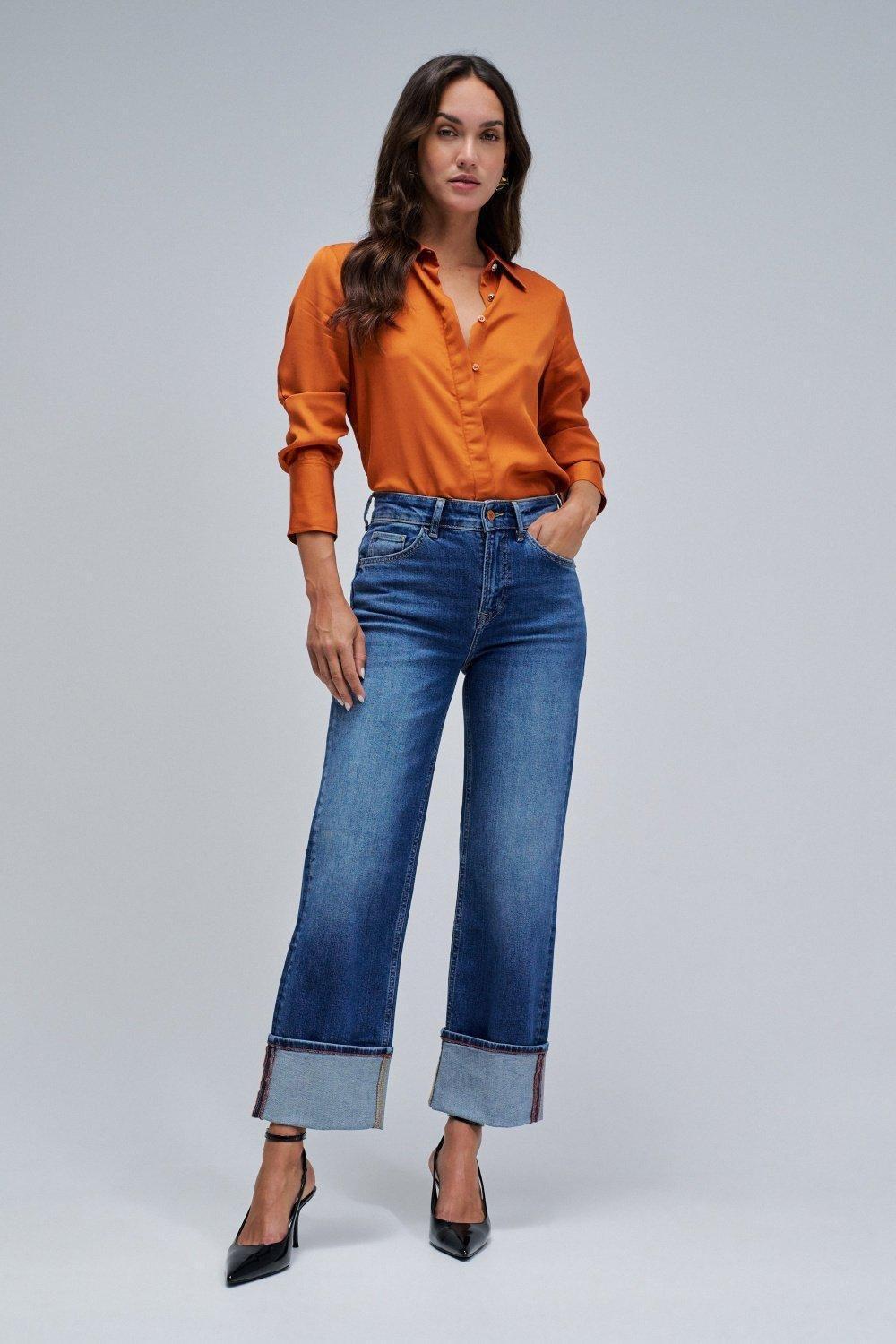 True Straight Jeans, Navy, large image number 1