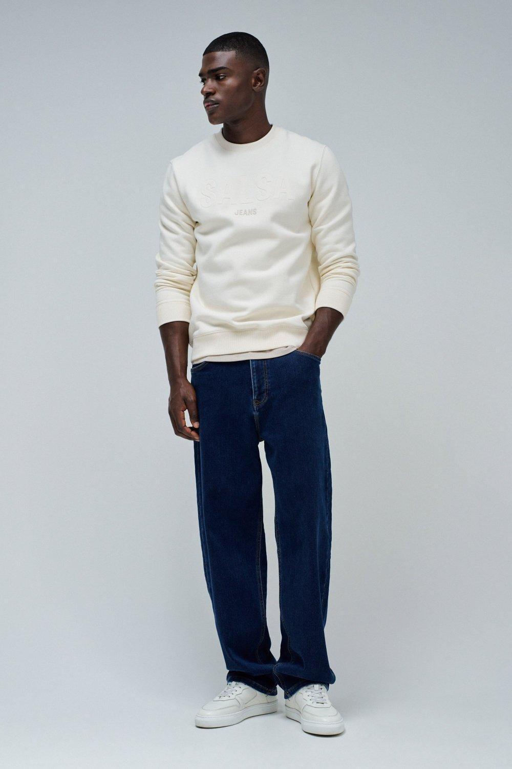 Sweatshirt With Branding, Pearl, large image number 1