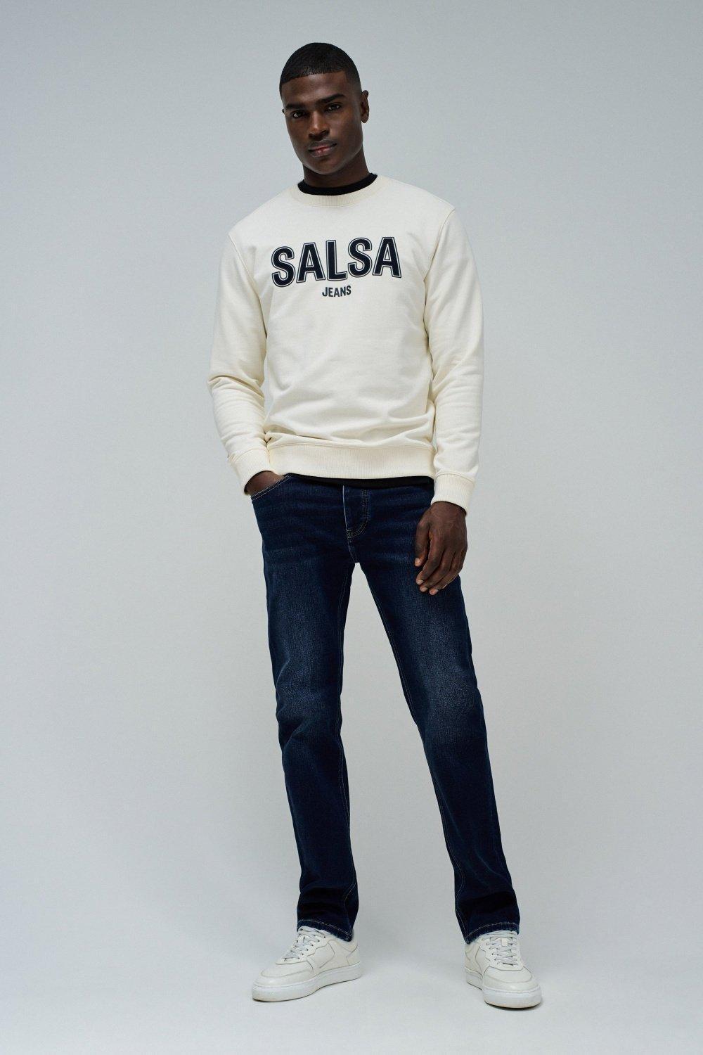 Sweatshirt With Branding&nbsp;, Pearl, medium