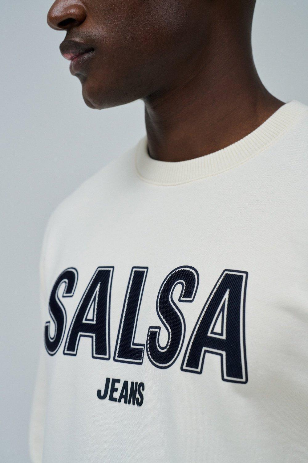 Sweatshirt With Branding&nbsp;, Pearl, large image number 4