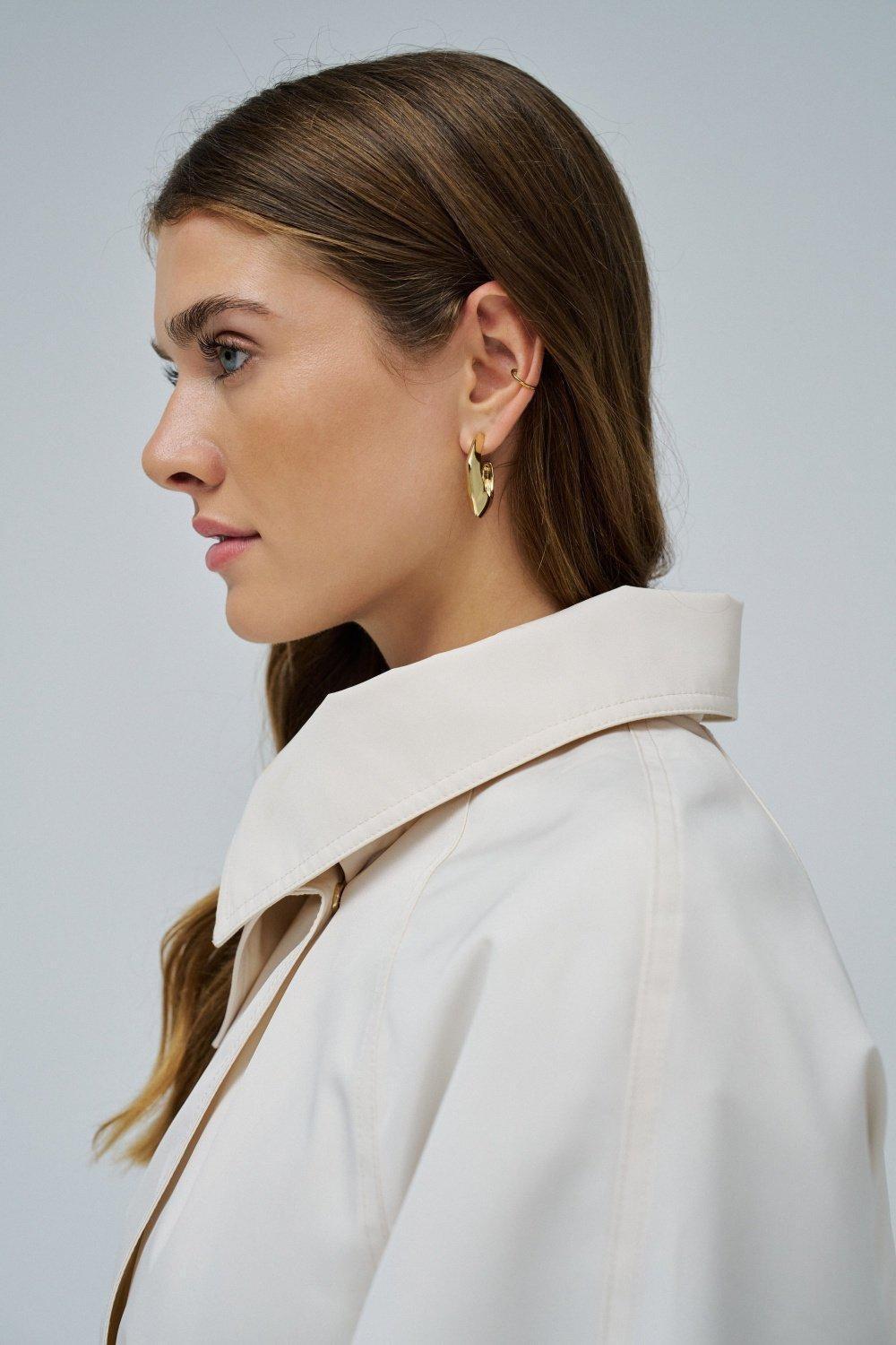 Parka With Detachable Hood&nbsp;, Beige, large image number 4