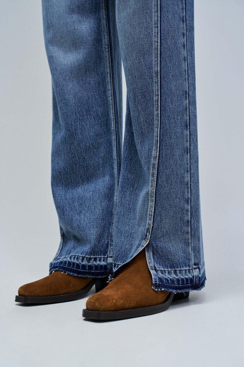 Wide Leg Jeans, , large image number 4