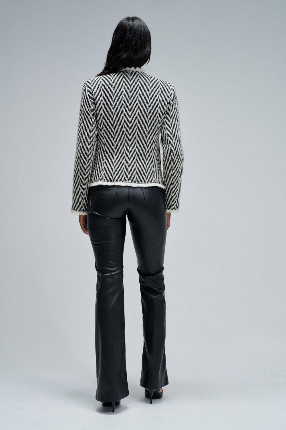 Tweed Jacket, Black, large image number 3