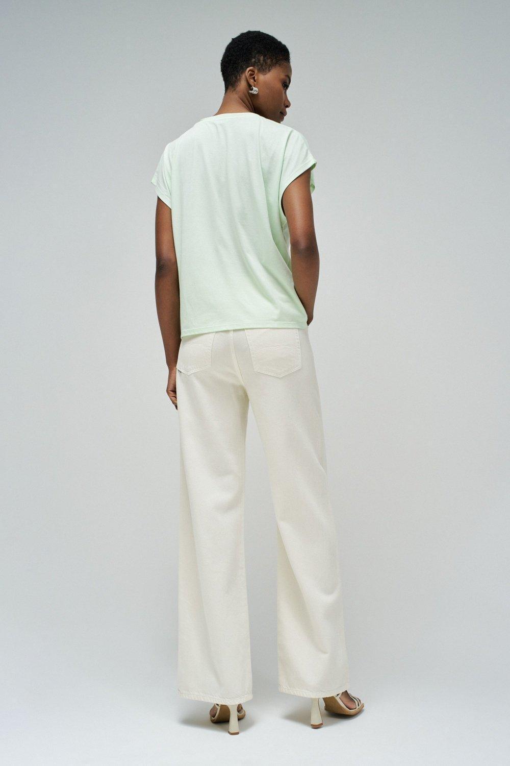 T-Shirt With Flower Appliqu&Atilde;&copy;s, , large image number 3