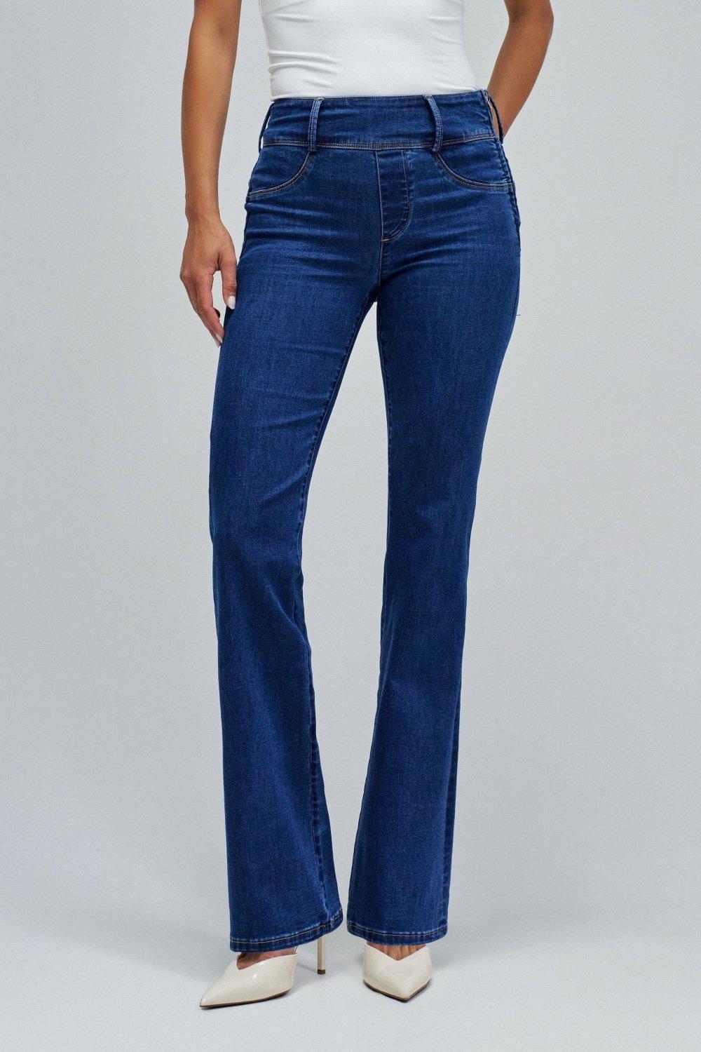 Secret Silhouette Push In Bootcut, Navy, medium