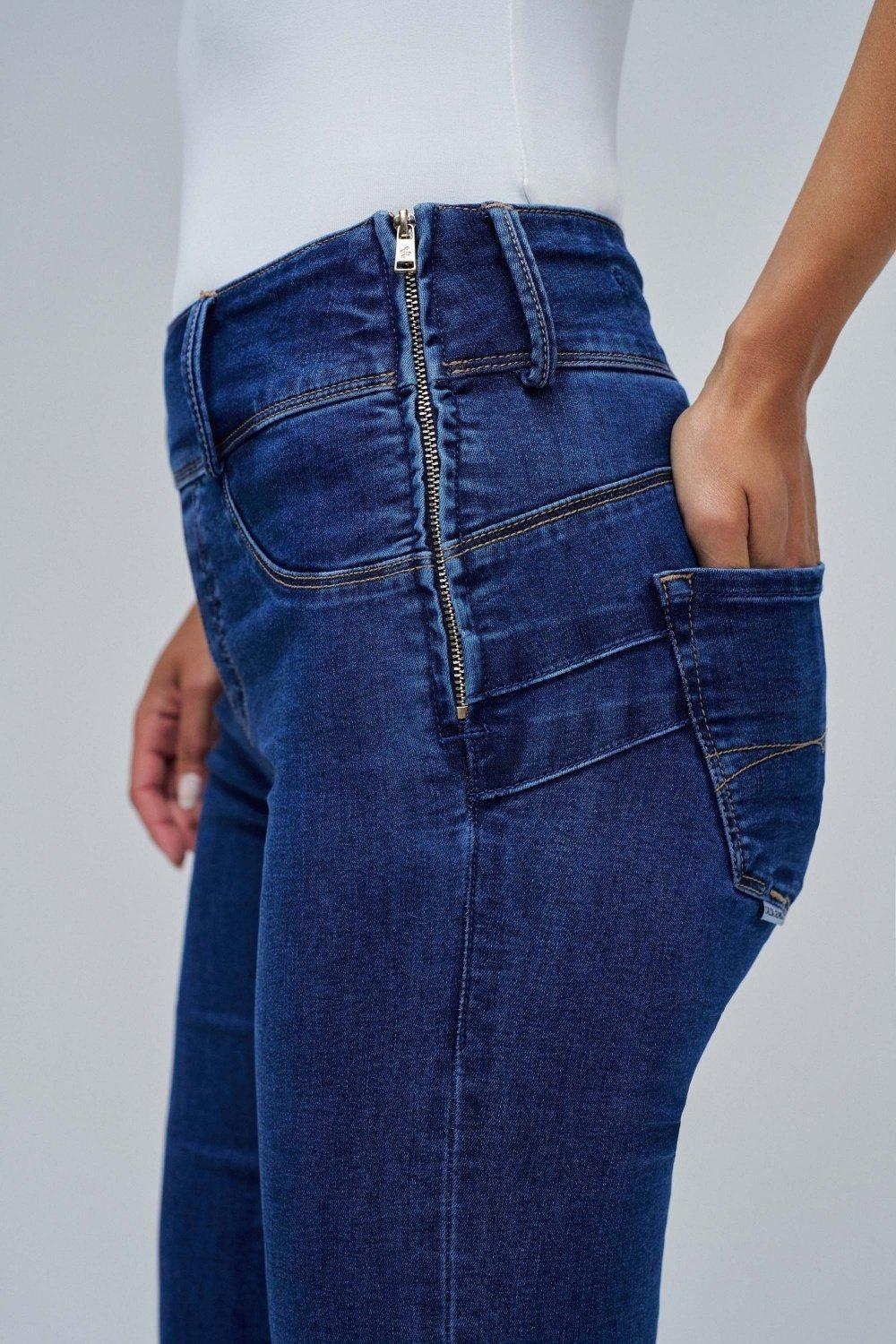 Secret Silhouette Push In Bootcut, Navy, large image number 4
