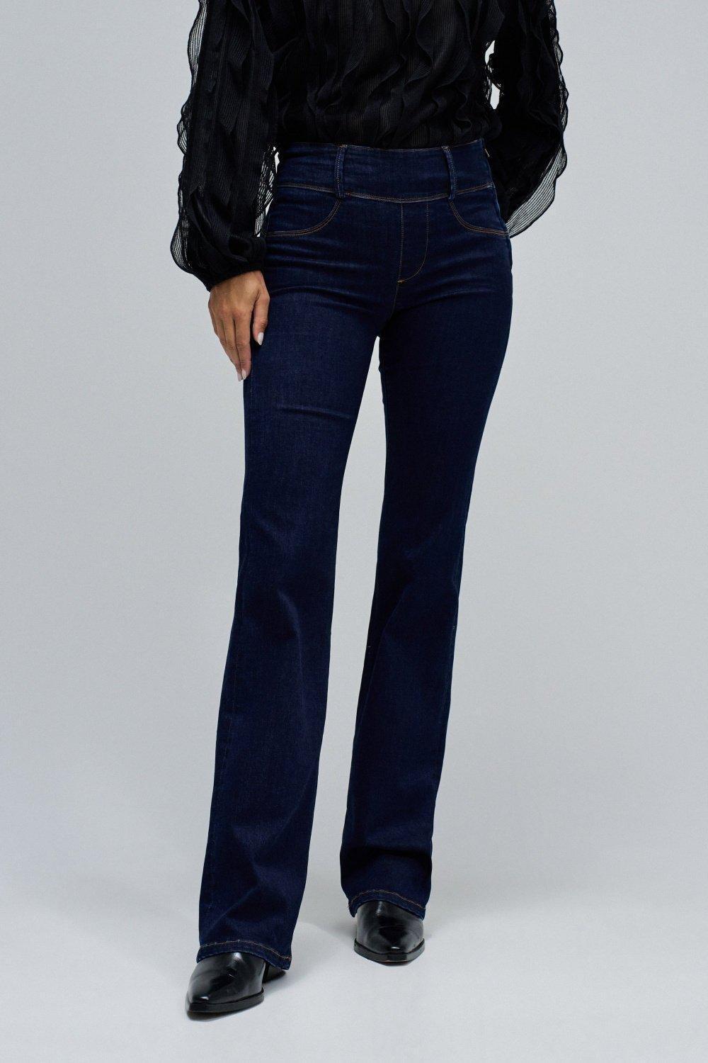 Secret Silhouette Push In Bootcut Jeans, Dark Blue, large image number 0