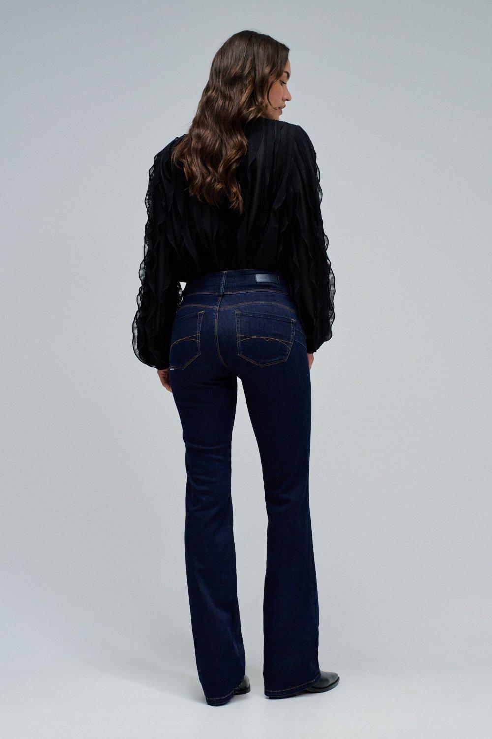 Secret Silhouette Push In Bootcut, Dark Blue, large image number 3
