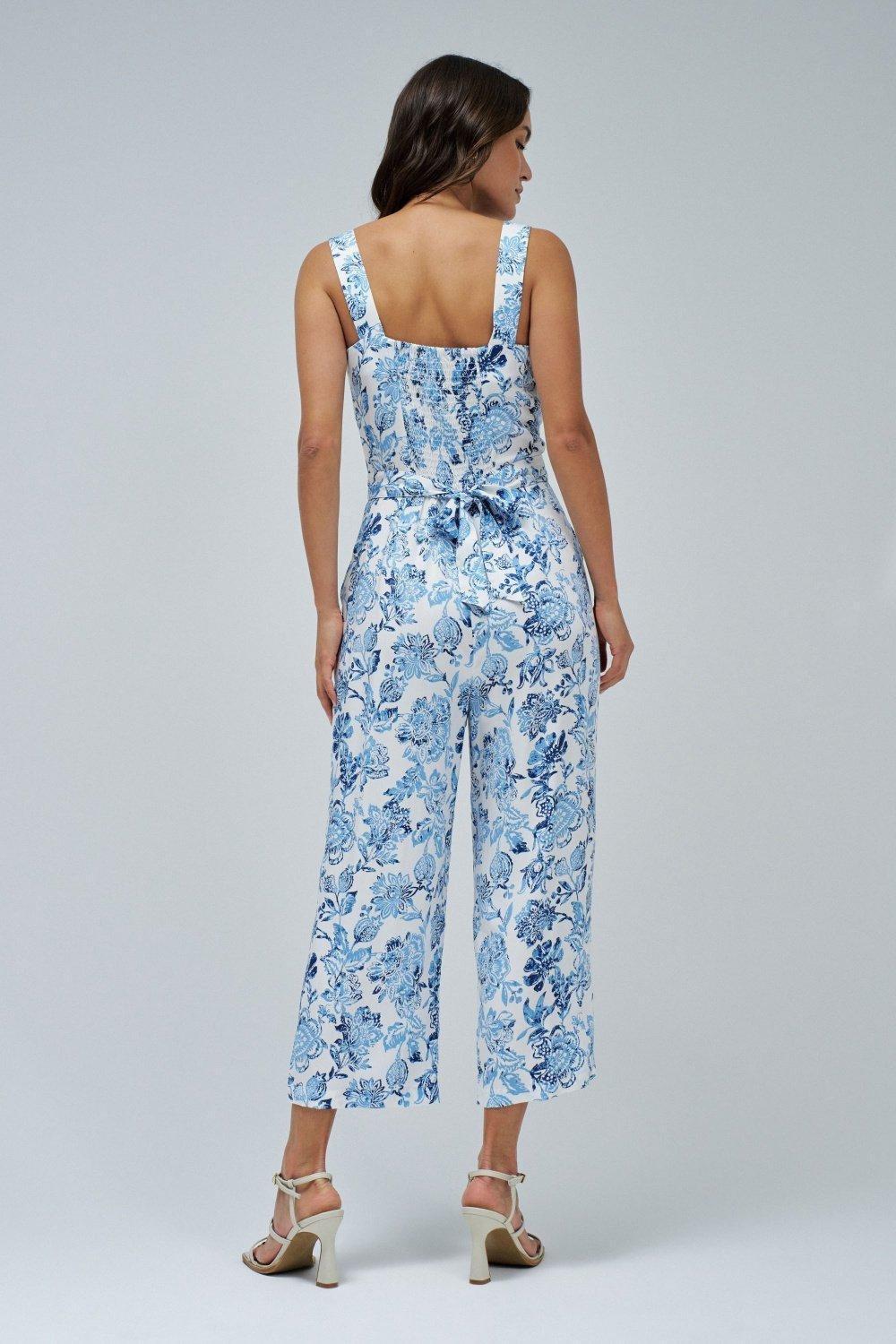 Floral Print Jumpsuit, , large image number 3