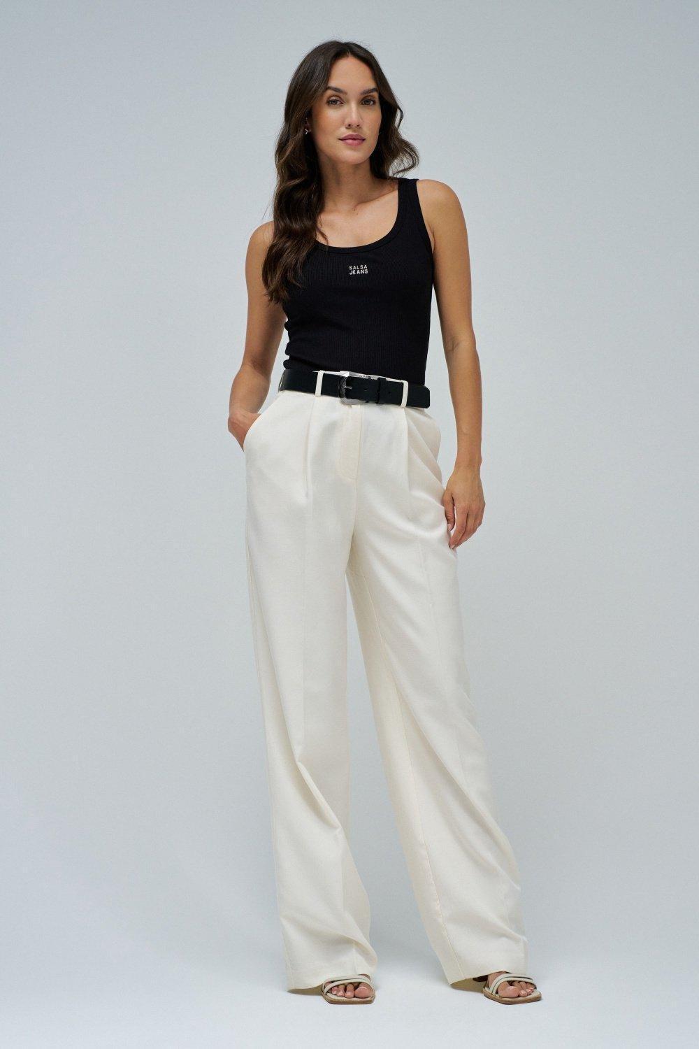 Basic Top, Black, medium