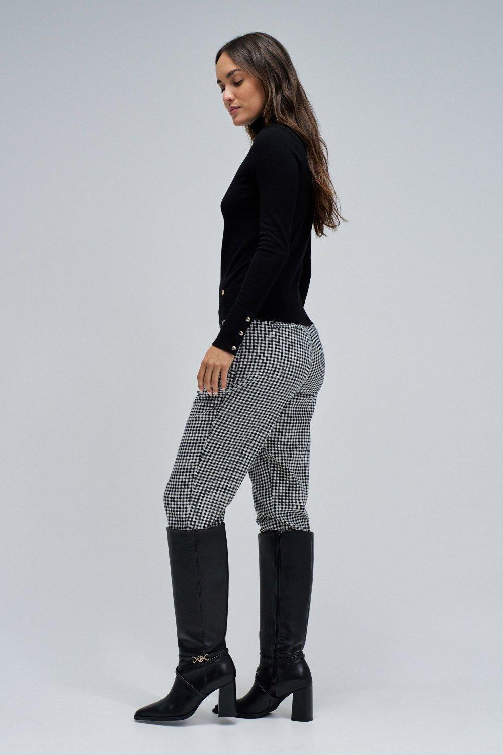 High Neck Sweater&nbsp;, Black, medium