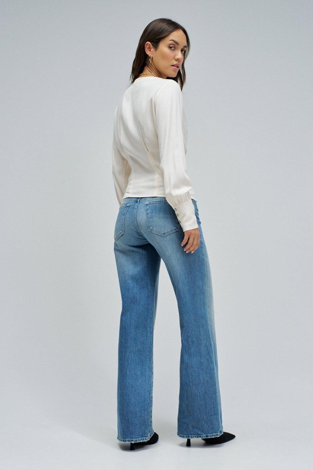 Corset Style Blouse, Pearl, large image number 3