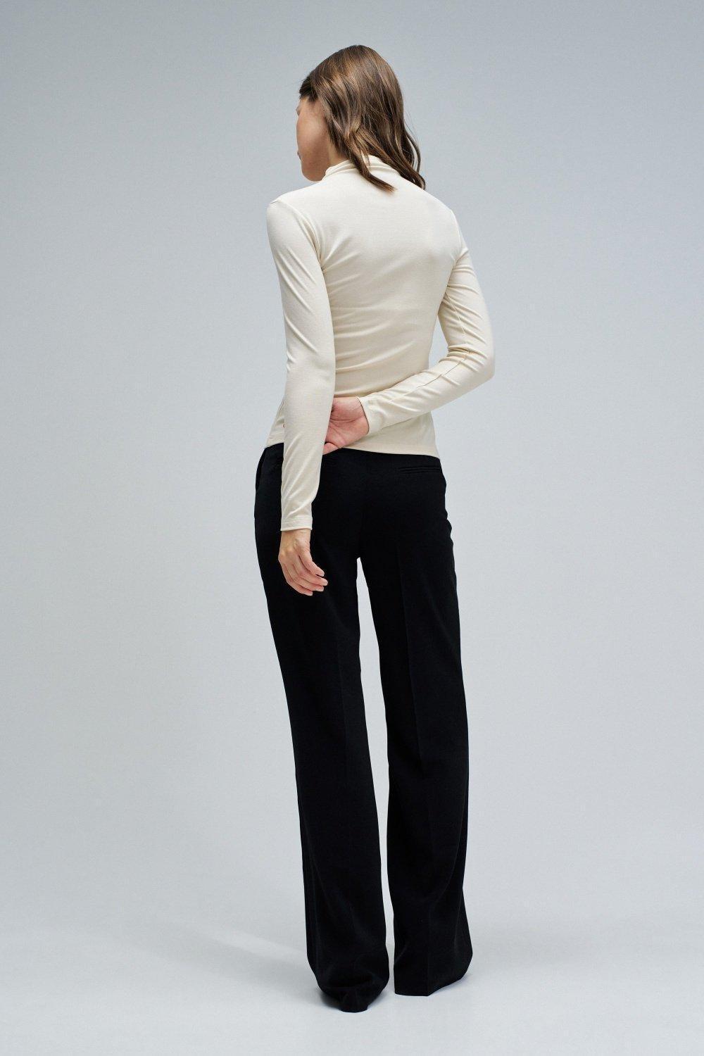 Turtleneck Sweater , Pearl, large image number 3