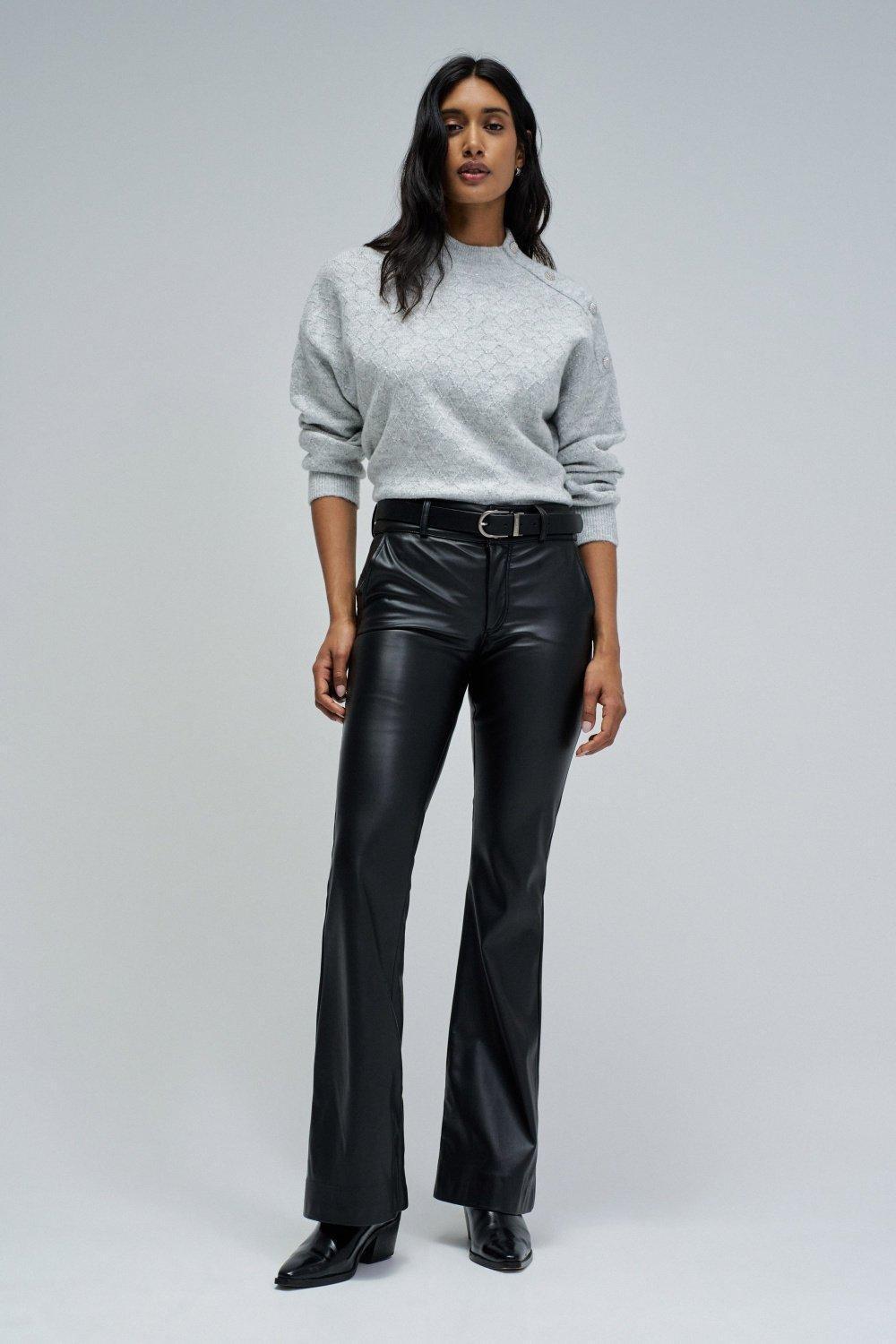 Knit Sweater With Lurex, Grey, medium