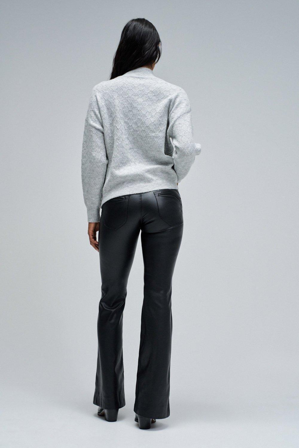 Knit Sweater With Lurex, Grey, large image number 3