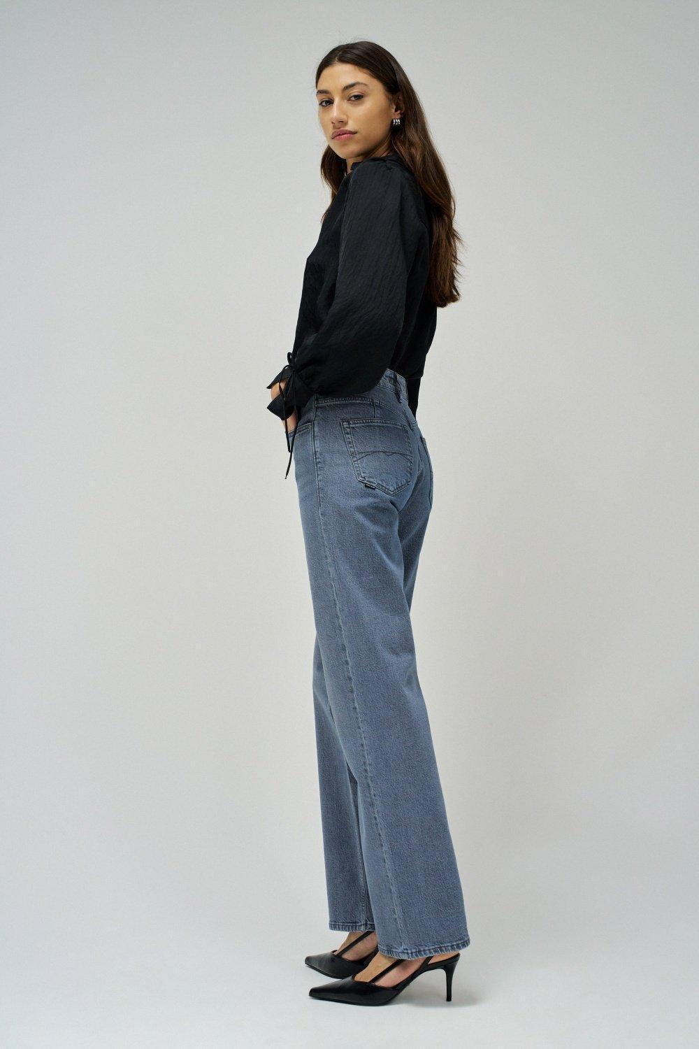 True Straight Jeans, Grey, medium