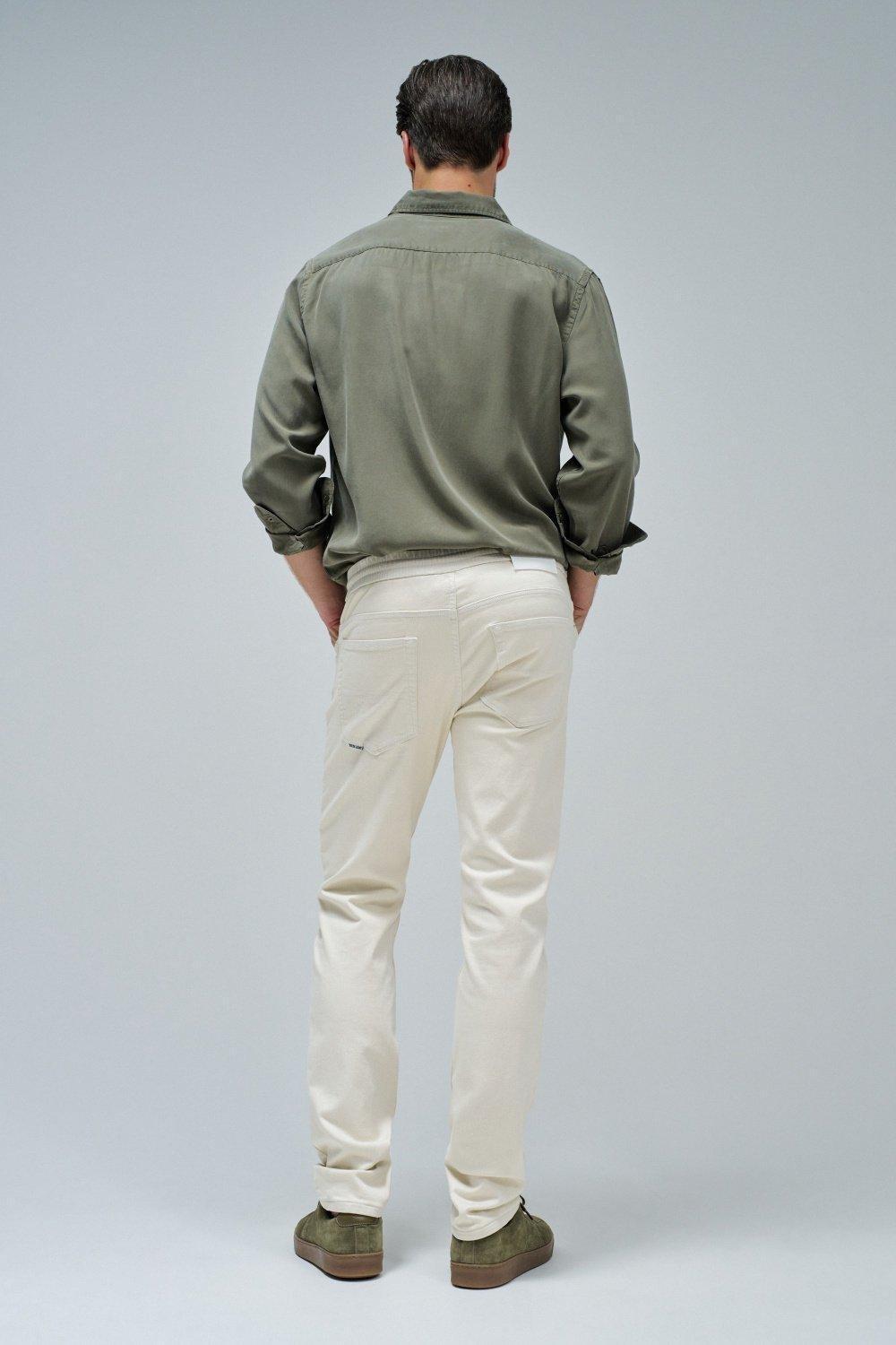 Beige Pants Joggers S-Activ, , large image number 3