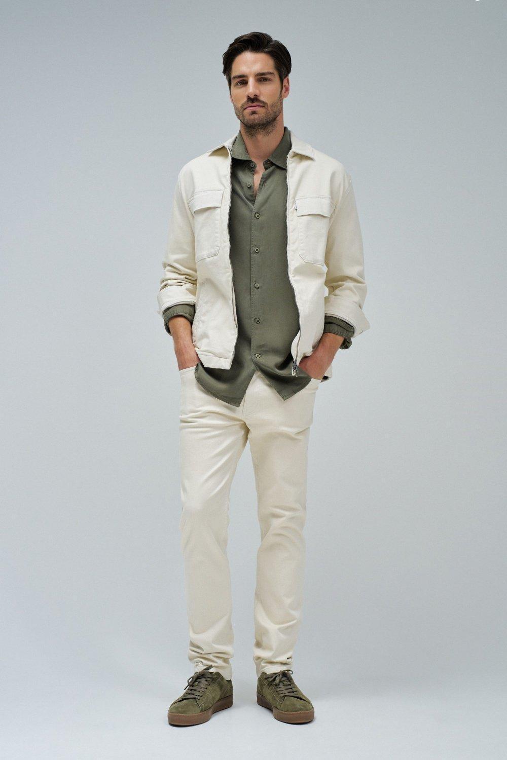 Beige Overshirt S-Activ, , large image number 1