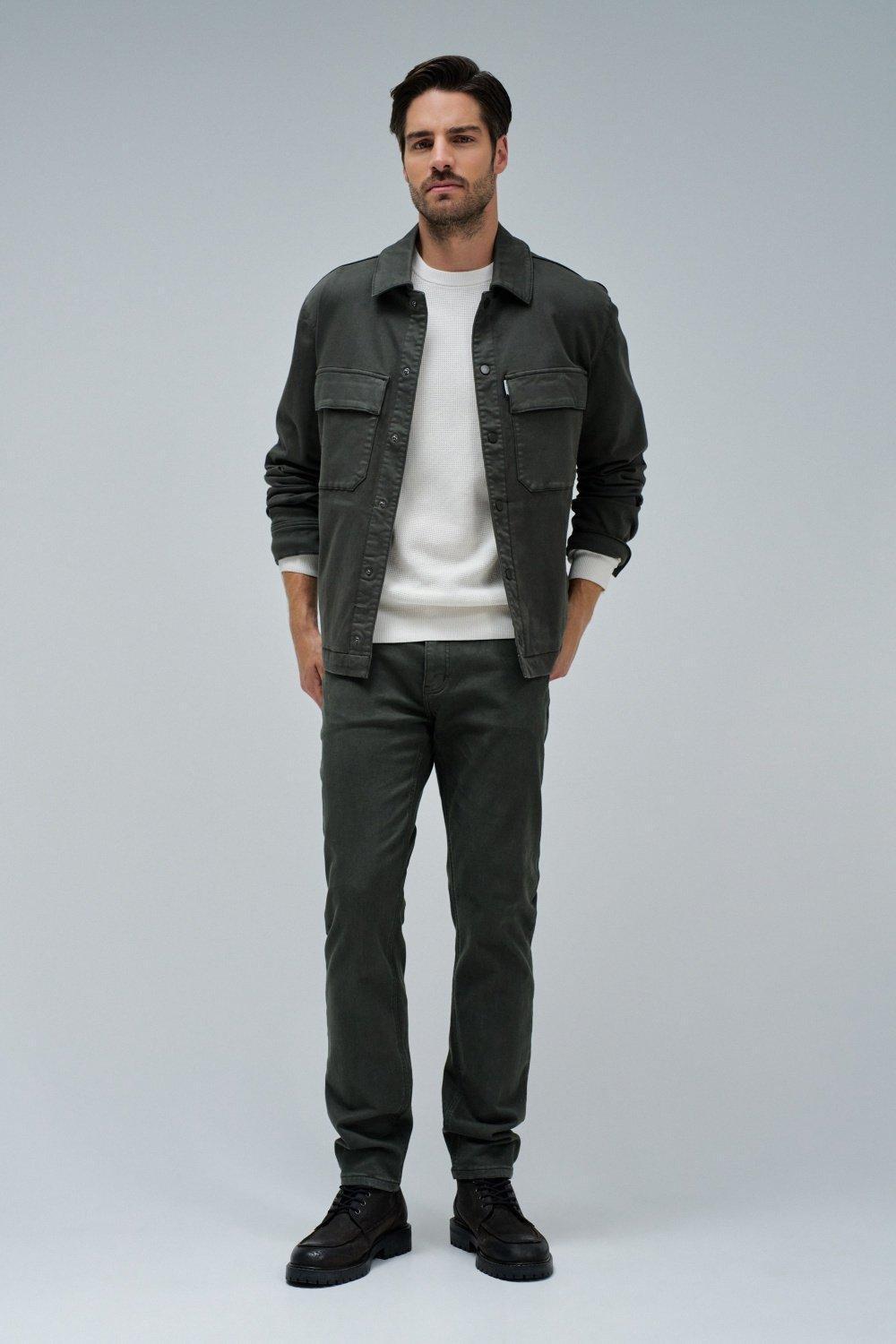 Green Overshirt S-Activ, , large image number 1