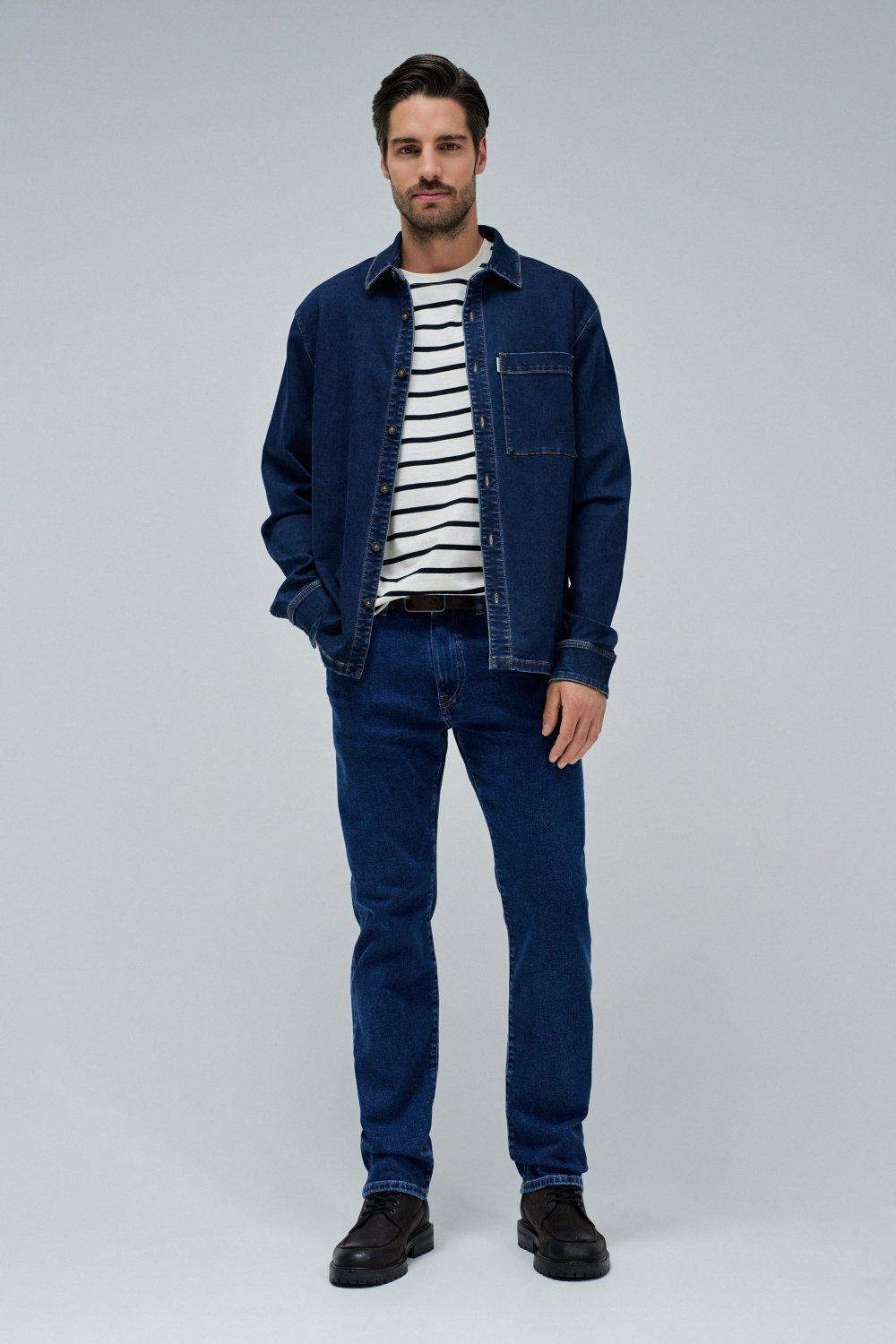 Overshirt S-Activ , Navy, large image number 1