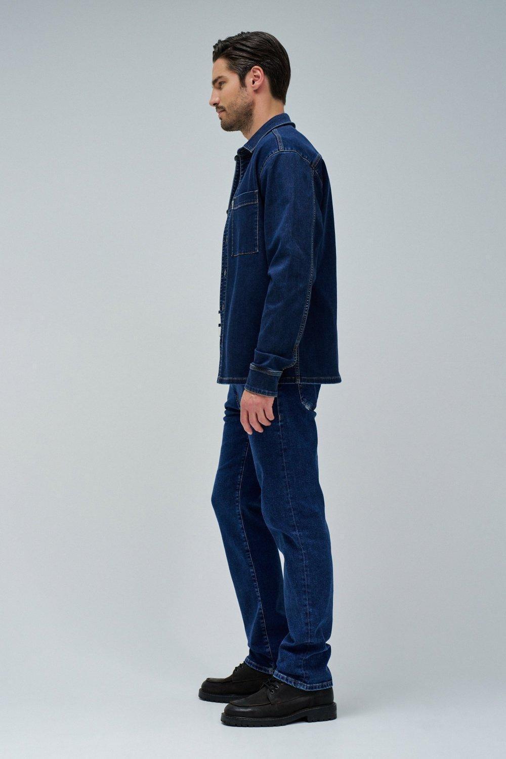 Overshirt S-Activ , Navy, large image number 2