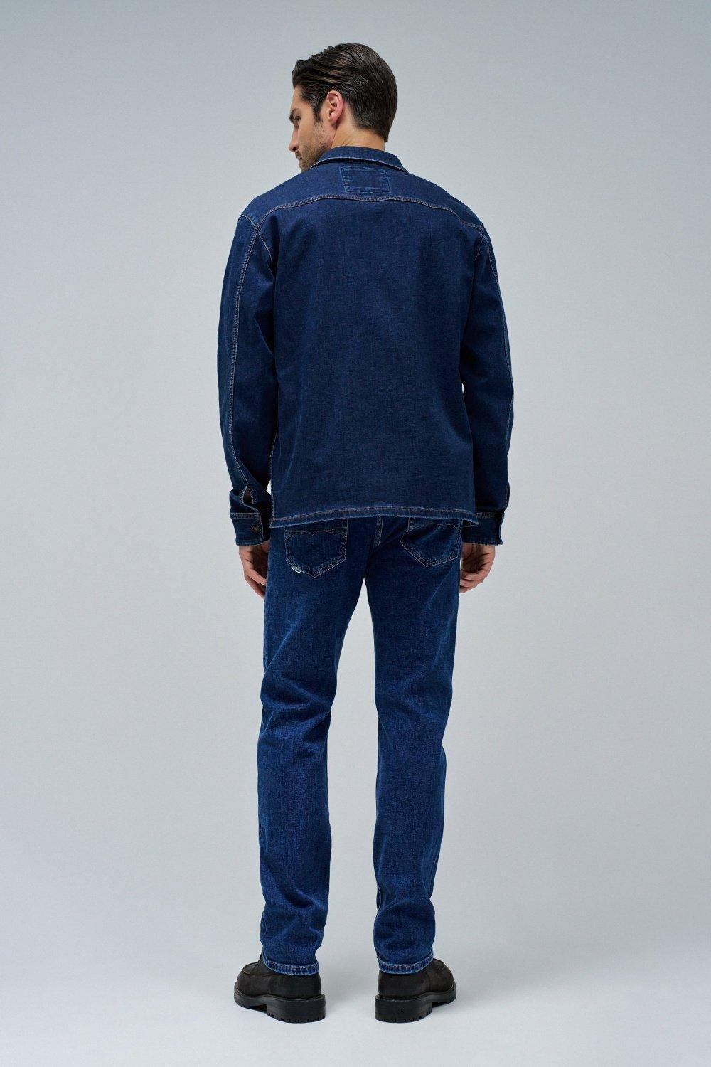 Overshirt S-Activ , Navy, large image number 3