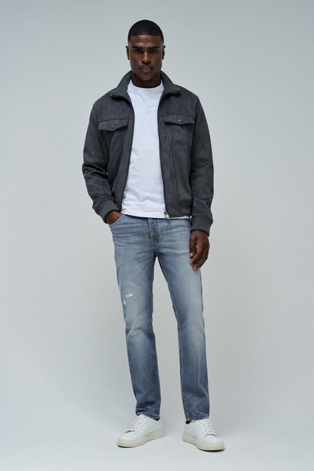 Regular Fit Craft Series Jeans, Grey, large image number 1