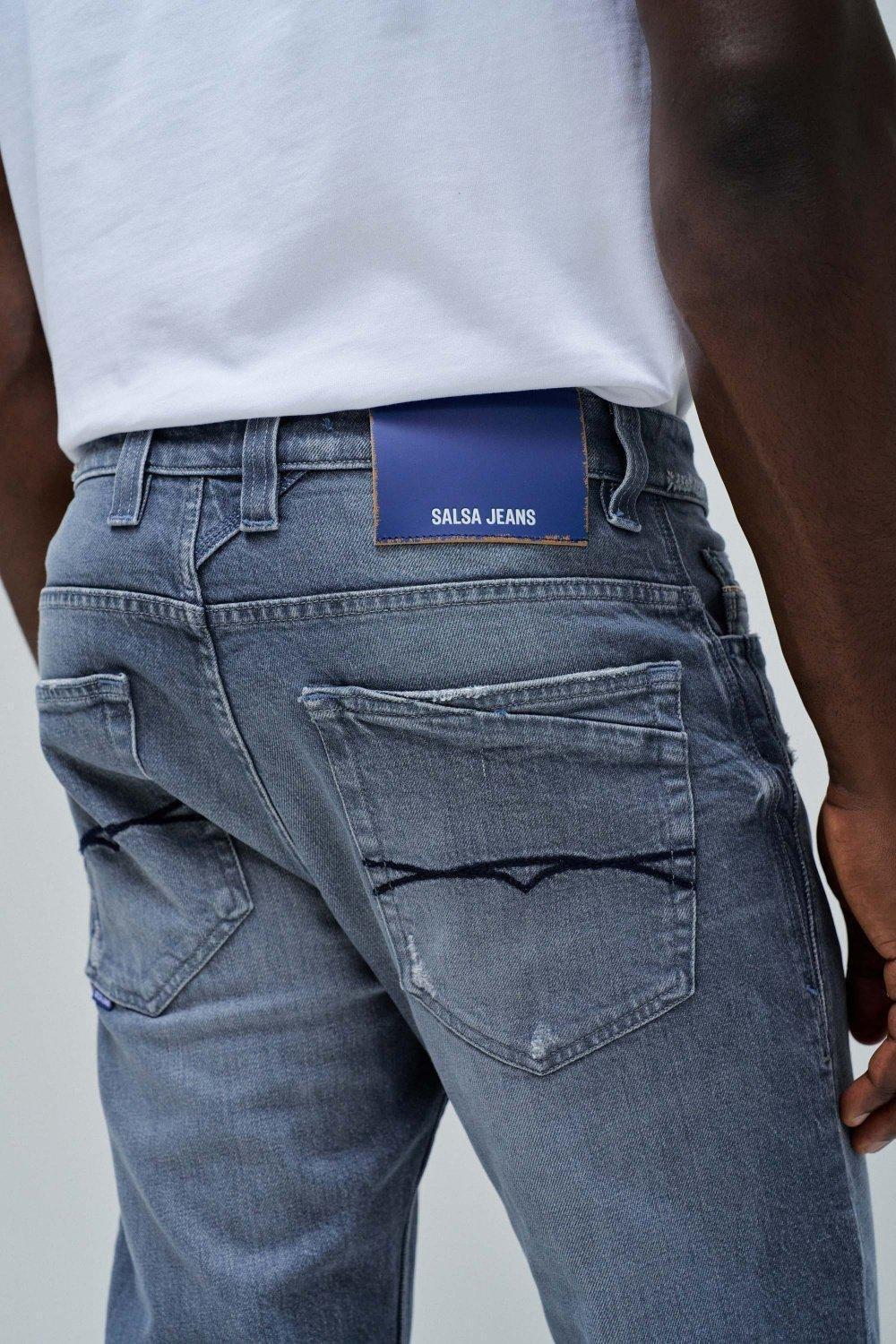 Regular Fit Craft Series Jeans, Grey, large image number 4