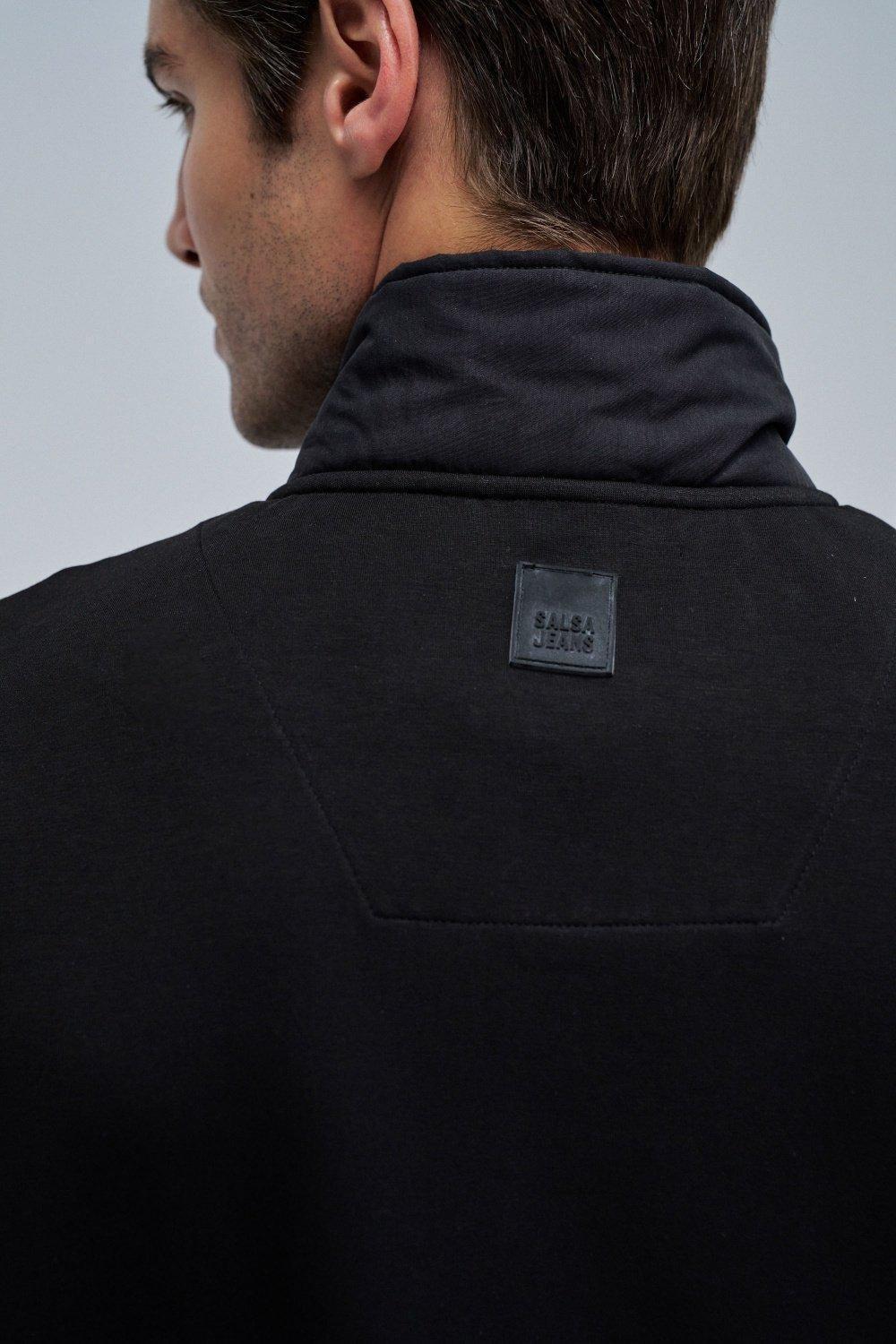 Padded Vest, Black, large image number 4