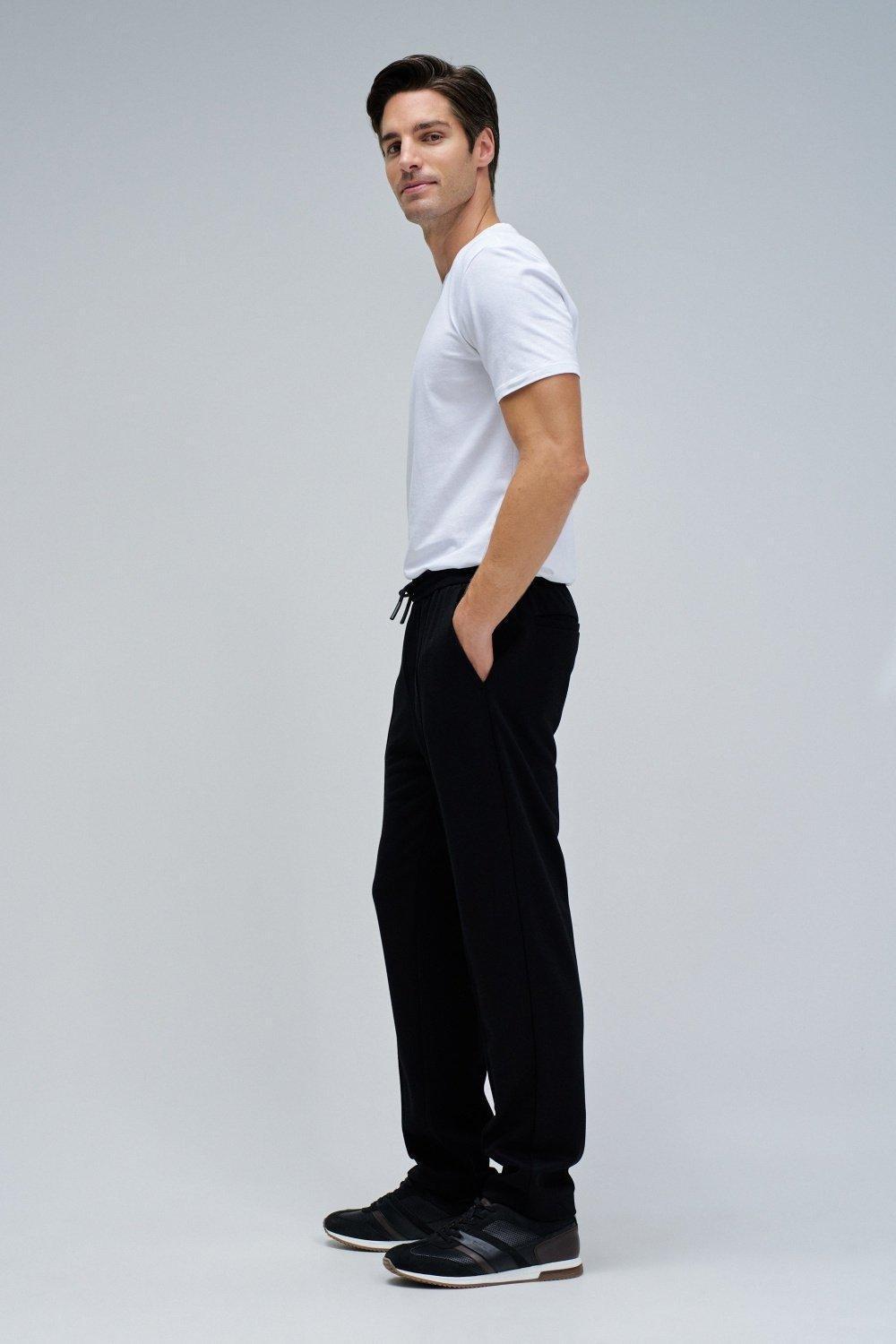 Joggers Trousers In Knit, , large image number 2