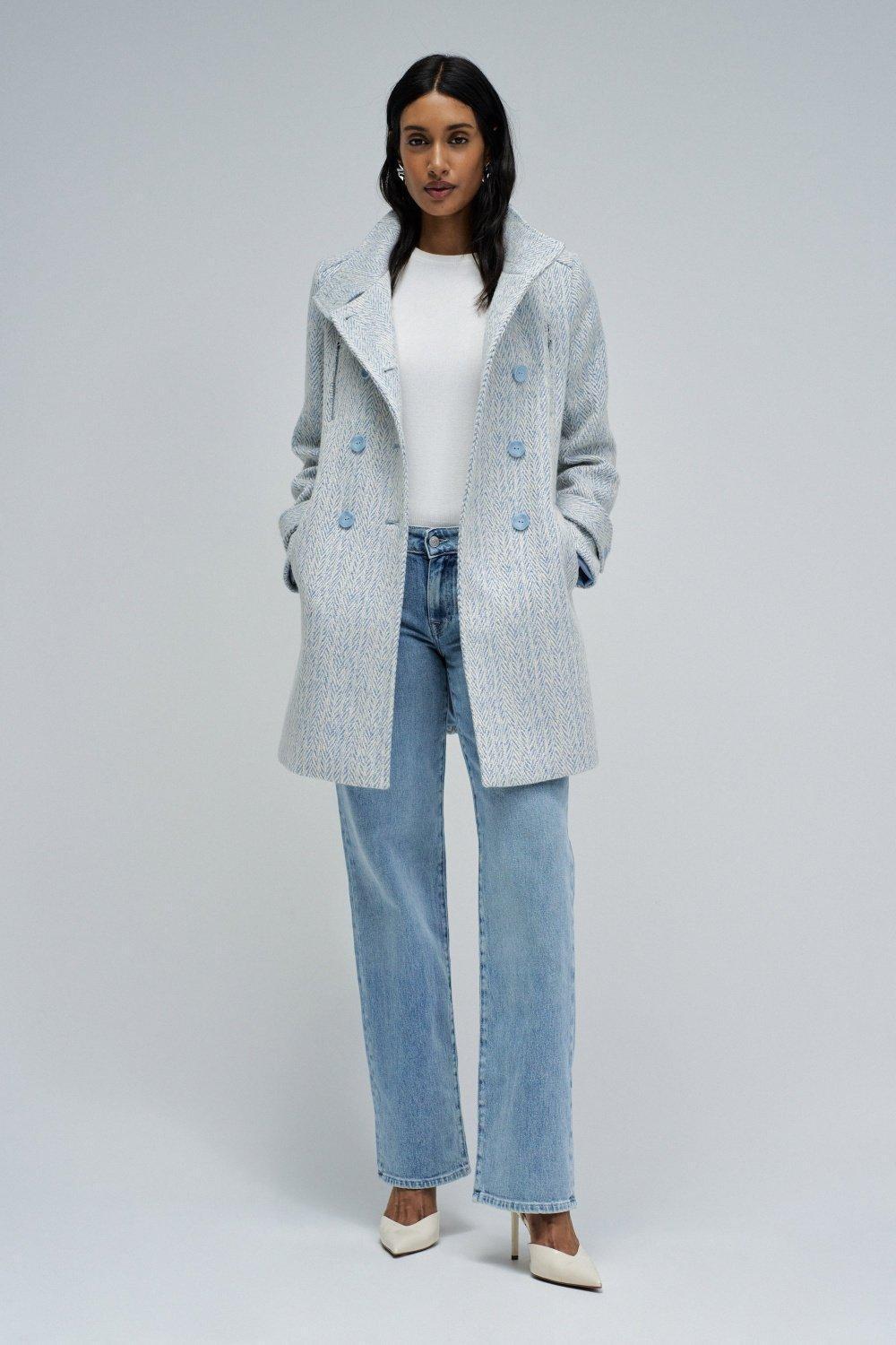 Low Rise Straight Jeans, Blue, medium